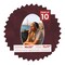 Dark Red Suede Mat Board for 16x20 Frames - Oval Opening for 11x17 Photos